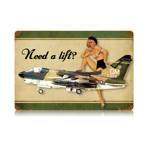 Need A Lift Corsair Vintage Sign Metal Sign