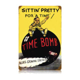 Time Bomb Vintage Sign Metal Sign