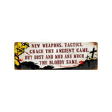 New  Weapons Vintage Sign Metal Sign