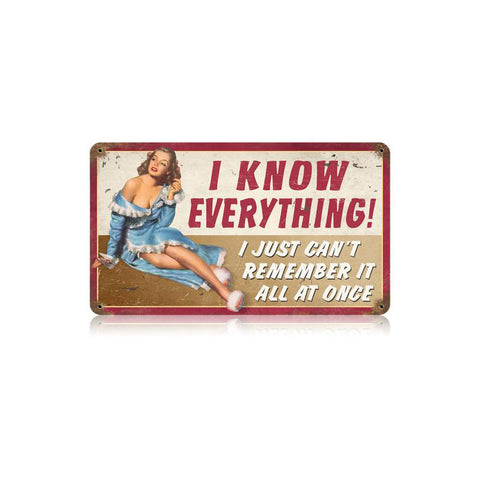 Remember Vintage Sign Metal Sign