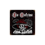La Catrina Vintage Sign Metal Sign