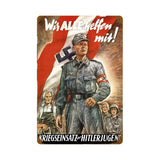 Wis Alles Vintage Sign Metal Sign