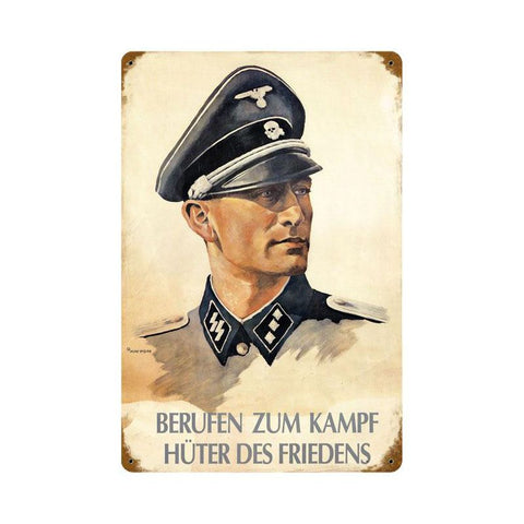 Befuren Kampf Vintage Sign Metal Sign