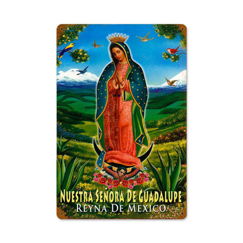Guadalupe Vintage Sign Metal Sign