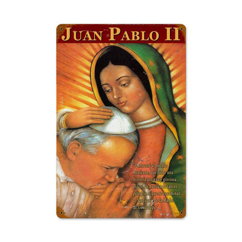 Juan Pablo Vintage Sign Metal Sign