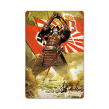 Samurai German Vintage Sign Metal Sign