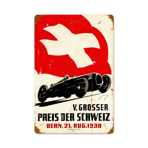 Swiss-Race-Car-Vintage-Sign-Metal-Sign