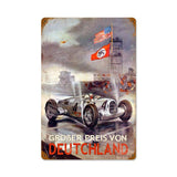 German Grand Prix Vintage Sign Metal Sign
