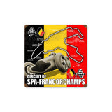 Spa-Francorchamps Vintage Sign Metal Sign