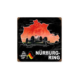 Nurburing Vintage Sign Metal Sign