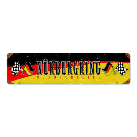 Nurburing Vintage Sign Metal Sign