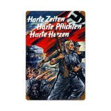 Harte Zeiten Vintage Sign Metal Sign
