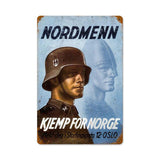 Nordmenn Vintage Sign Metal Sign