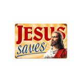 Jesus Saves Metal Sign