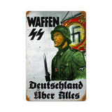 Deutschland Vintage Sign Metal Sign