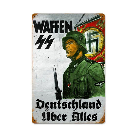 Deutschland Vintage Sign Metal Sign