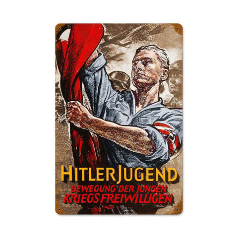 Hitler Jugend Vintage Sign Metal Sign