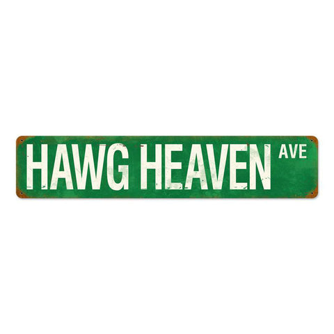 Hawg-Heaven-Ave-Vintage-Sign-Metal-Sign