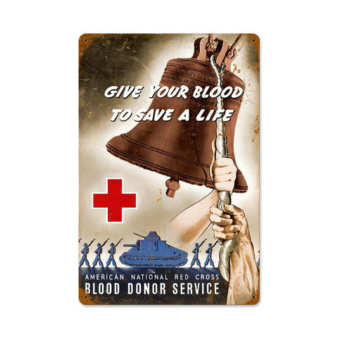 Red-Cross-Bell-Vintage-Sign-Metal-Sign
