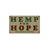 Hemp For Home Vintage Sign Metal Sign