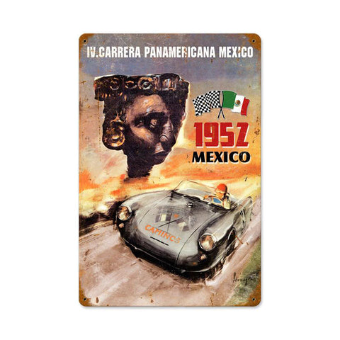 Panamericana Vintage Sign Metal Sign