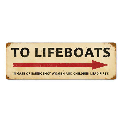 To-Lifeboats-Vintage-Sign-Metal-Sign