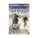 S.F. Cody Vintage Sign Metal Sign