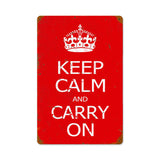 Keep Calm Vintage Sign Metal Sign