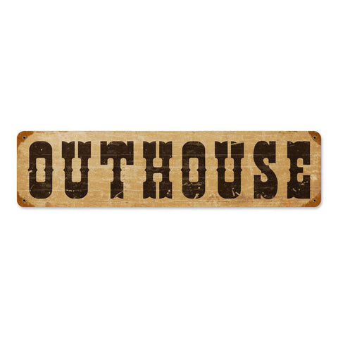 Outhouse-Vintage-Sign-Metal-Sign