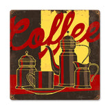 Coffee Vintage Sign Metal Sign