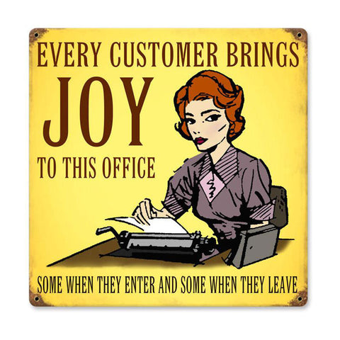 Every-Customer-Vintage-Sign-Metal-Sign