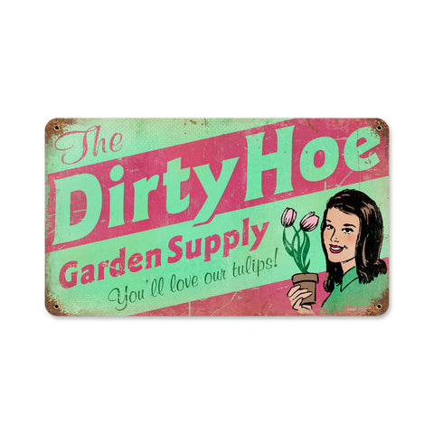 Dirty-Hoe-Garden-Vintage-Sign-Metal-Sign