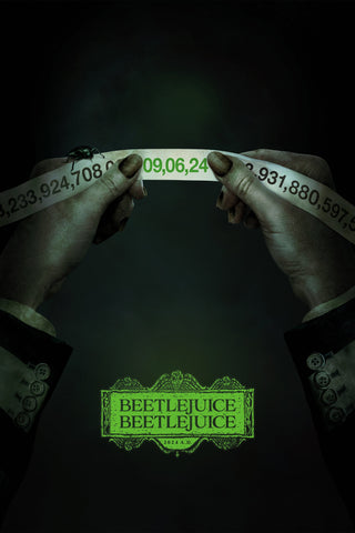 Beetlejuice Beetlejuice Style B Movie Poster 11 x 17 inch