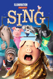 Sing Style D Movie Poster 27 x 40 inch