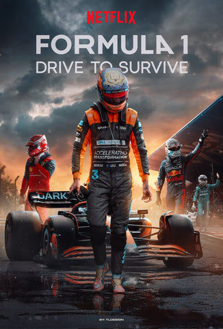 Formula 1: Drive to Survive Style: 3 - 27 x 40 inch. TV Show Poster