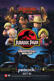 LEGO Jurassic Park: The Unofficial Retelling Style B Movie Poster 11 x 17 inch