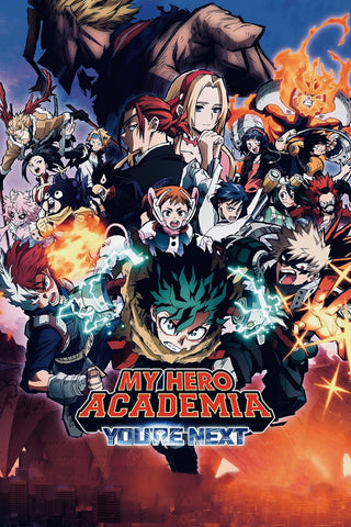 My Hero Academia: You're Next Style B Movie Poster 27 x 40 inch