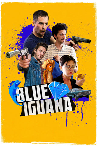 Blue Iguana Style C Movie Poster 11 x 17 inch