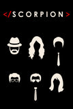 Scorpion Style: 2 - 11 x 17 inch. TV Show Poster