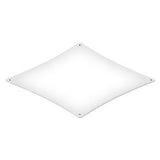 Pinstriper Sign Blank Diamond Shape Metal Sign