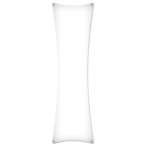 Pinstriper Sign Blank Bowtie Metal Sign