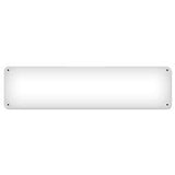 Pinstriper Sign Blank Street Sign Metal Sign