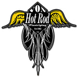 Von-Hot-Rod-Wings-Pinstriping-Metal-Sign