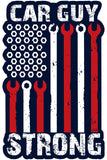 Car Guy Strong Metal Sign