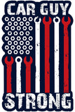 Car Guy Strong Metal Sign