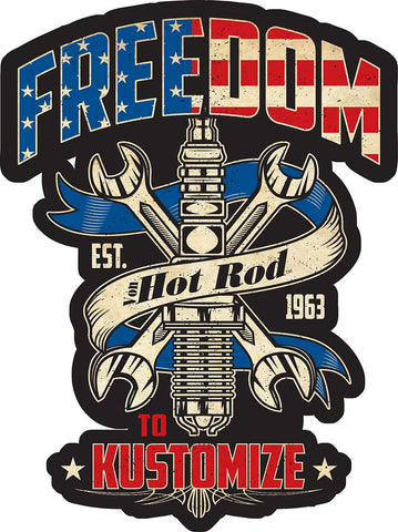 Freedom 12 X 16 vintage metal sign Metal Sign