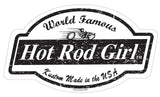 HRG WORLD FAMOUS Metal Sign 17in X 10in Metal Sign