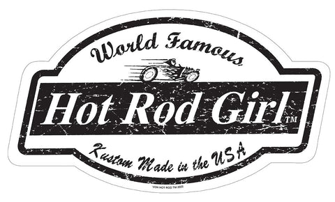 HRG WORLD FAMOUS Metal Sign 17in X 10in Metal Sign