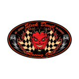 Slick Devil Vintage Sign Metal Sign