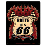 Route 66 Kicks Vintage Sign Metal Sign